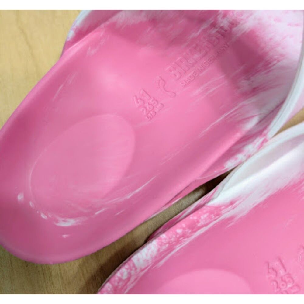 Birkenstock Arizona EVA Multi Pink & White Waterproof Sandals Womens 10 EU41 NIB - Picture 10 of 13